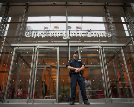 Trump Alleges NYT of Serving as Left-Leaning Advocate in Lawsuit Case