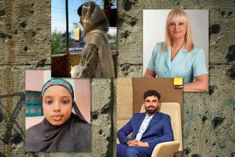 Bombardments, Armed Violence, Unmanned Aircraft and a Restriction on Education for Young Women: A Quartet of Instructors on Teaching Learners Amid Hostilities